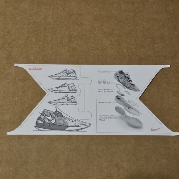 Nike Zoom LeBron NXXT Gen Black Grey Basketball Shoe DR8784 005 Mens Size 8 - Picture 8 of 10